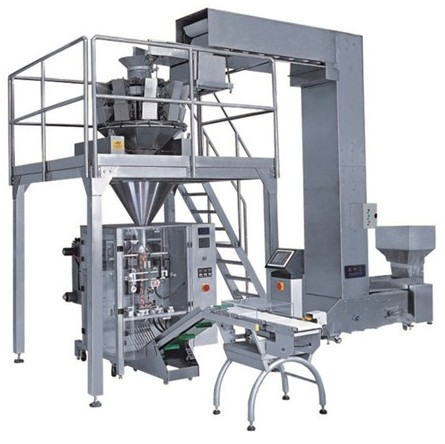 包裝不規(guī)則碎料，使用【全自動(dòng)稱(chēng)重包裝系統(tǒng)】就方便多啦！